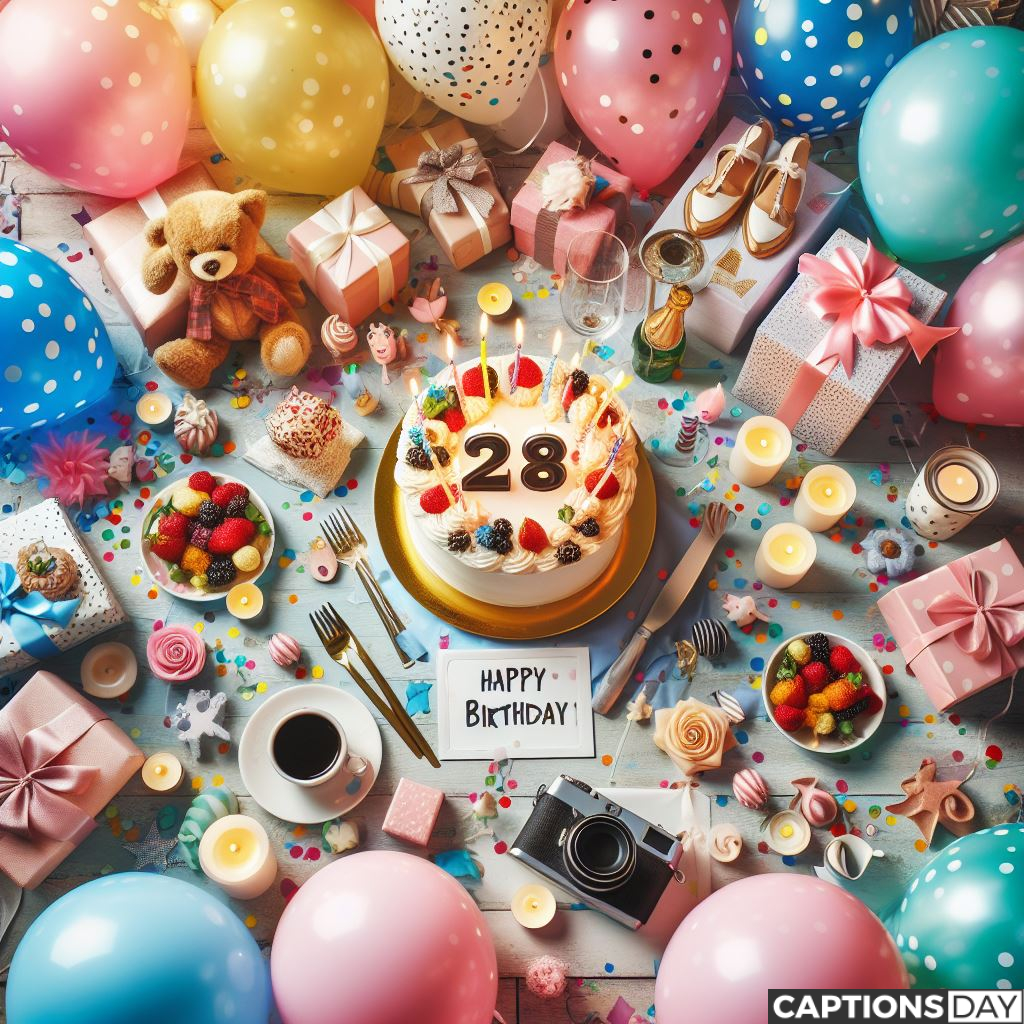 Happy 28th Birthday Captions For Instagram