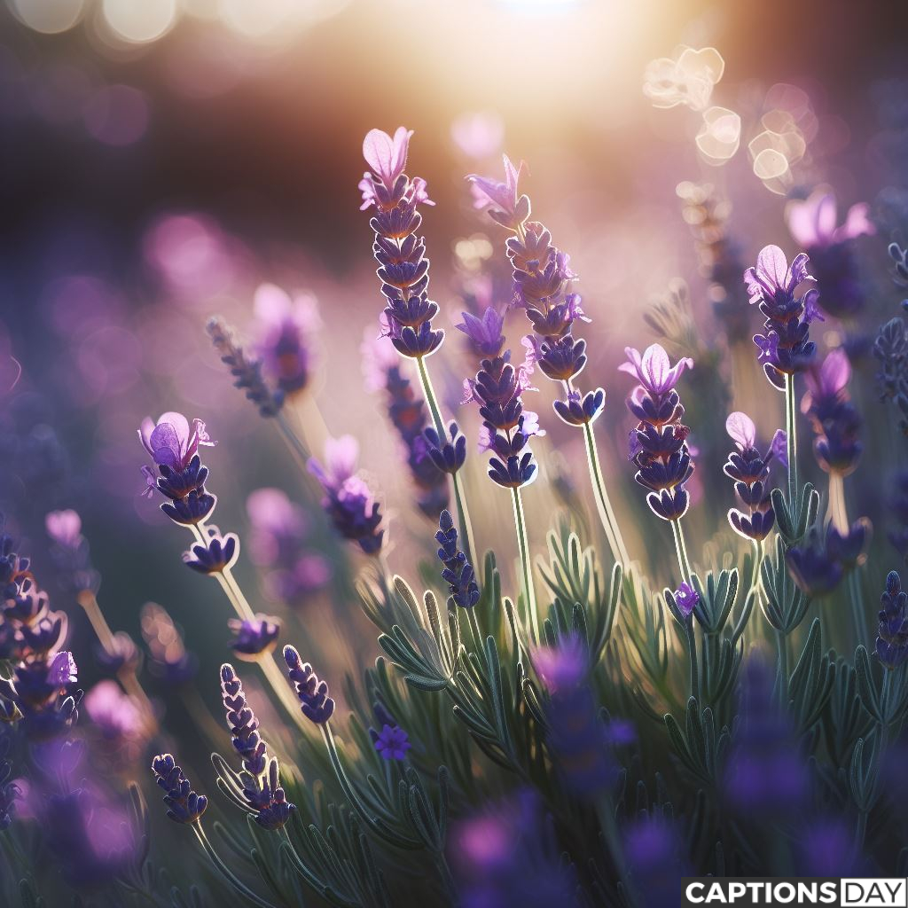 Lavender Captions For Instagram