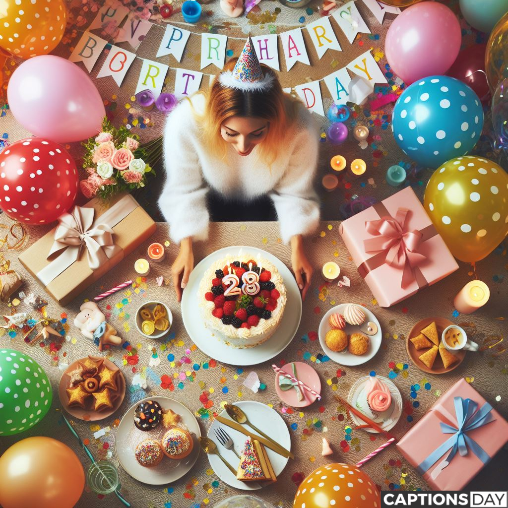 Happy 28th Birthday Captions For Instagram