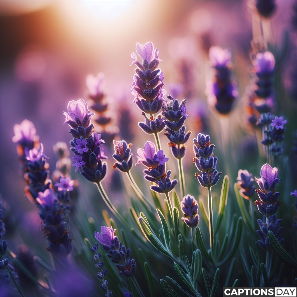 Lavender Captions For Instagram