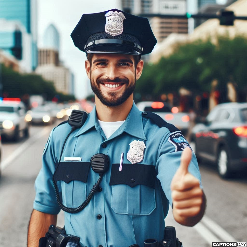 Police Officer Captions For Instagram