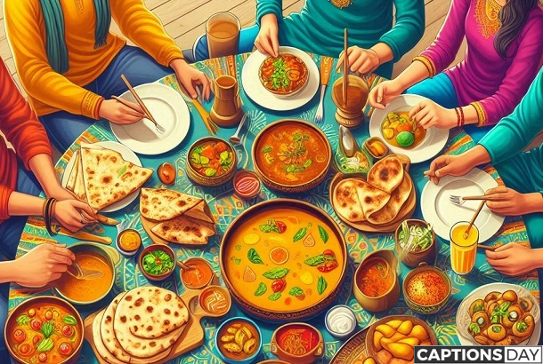 Indian Food Captions For Instagram