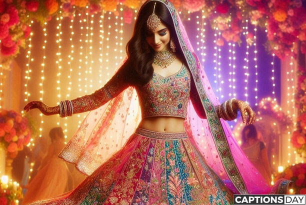 Lehenga Captions For Instagram